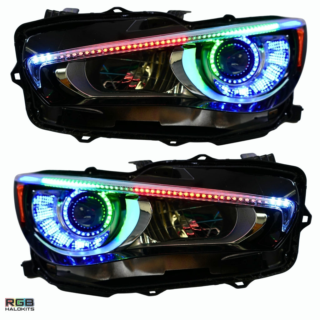 Infiniti Q50 Multicolor Flow DRL Boards (2014 - 2024) - PhishStones Products