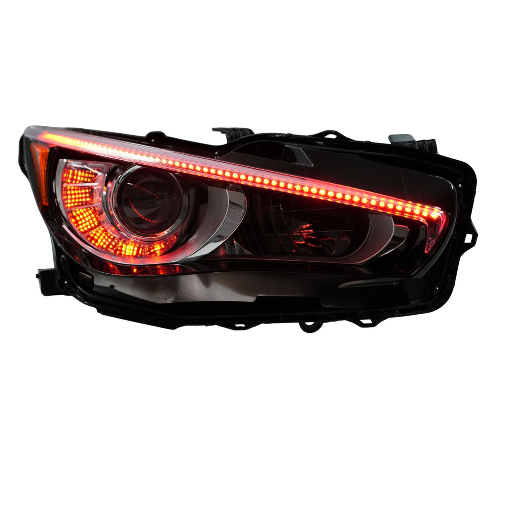 Infiniti Q50 Multicolor Flow DRL Boards (2014 - 2024) - PhishStones Products