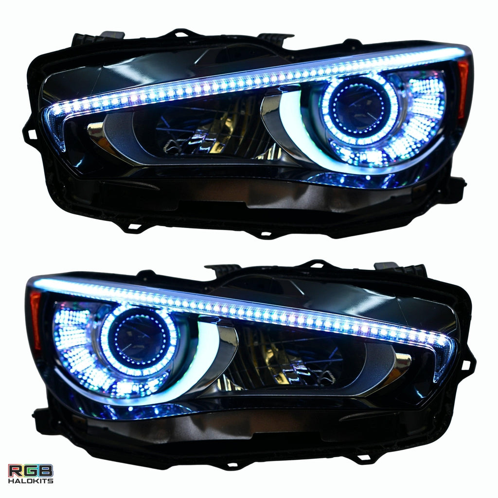 Infiniti Q50 Multicolor Flow DRL Boards (2014 - 2024) - PhishStones Products