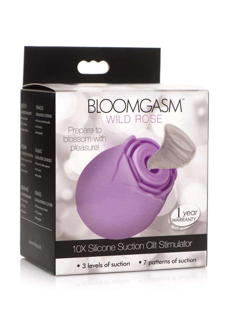Inmi Bloomgasm Rose 10x Silicone Rechargeable Clitoral Stimulator