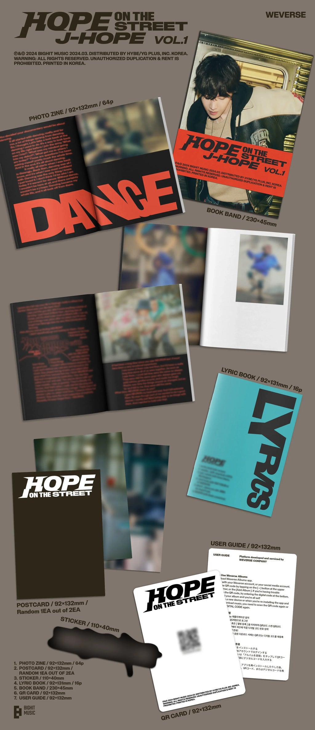 J-Hope - Hope On The Street Vol.1 Special Album