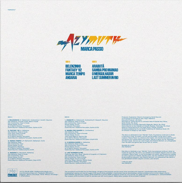 Azymuth - Marca Passo (VINYL) | Mint (M) Mint (M)