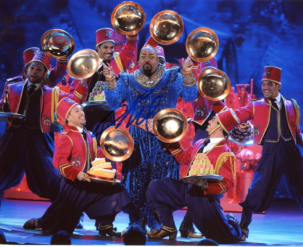 James Monroe Iglehart Signed 8x10 Photo