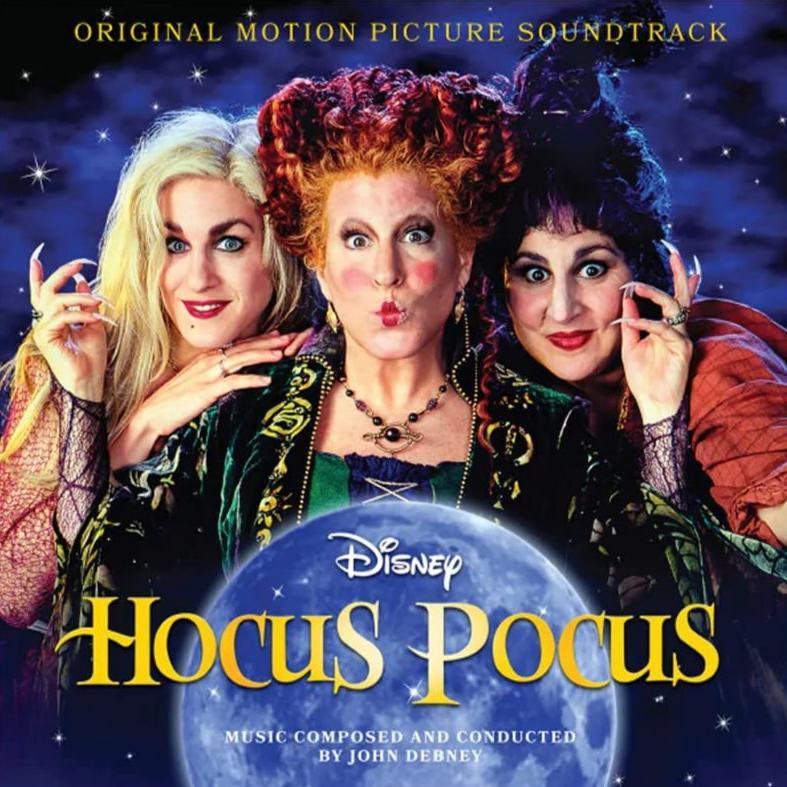 John Debney - Hocus Pocus Soundtrack (Limited Edition, Blue & White Swirl Vinyl) (2 LP) - PhishStones Products