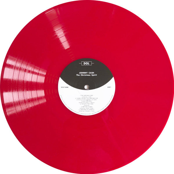 Johnny Cash The Christmas Spirit DOL LP, Album, RE, Red Mint (M) Mint (M) - PhishStones Products