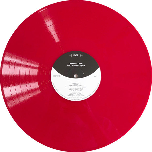 Johnny Cash The Christmas Spirit DOL LP, Album, RE, Red Mint (M) Mint (M) - PhishStones Products