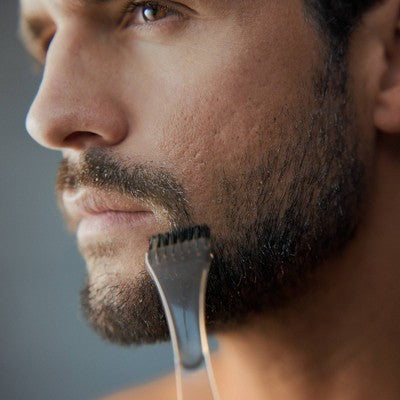 Just For Men Mustache & Beard Coloring for Gray Hair with Brush Included Light Red Brown M27 - New - PhishStones Products