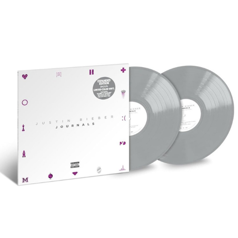 Justin Bieber - Journals (Expanded Edition) (Platinum Vinyl) (2 LP) - PhishStones Products