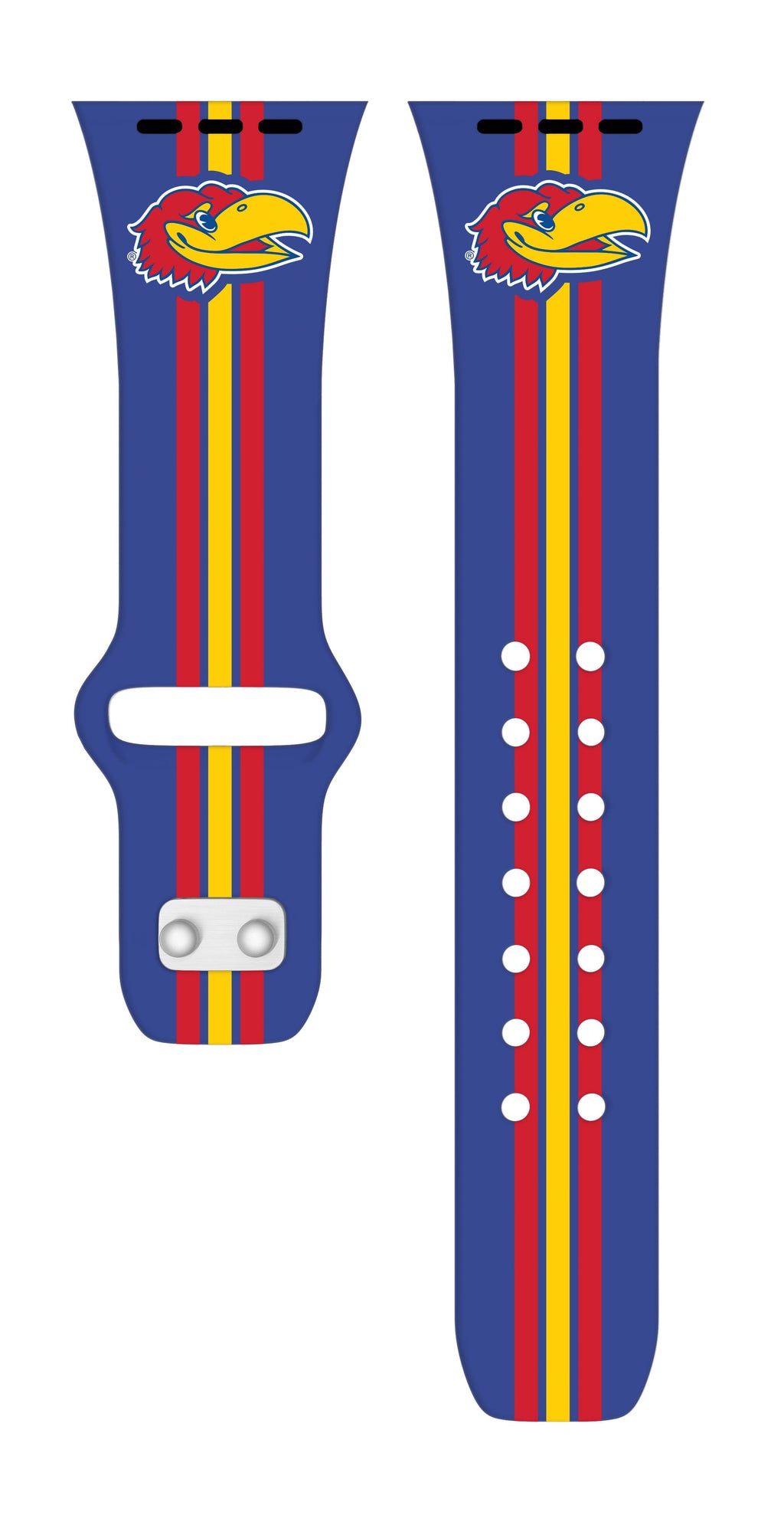 Kansas Jayhawks HD Apple Watch Band - PhishStones Products