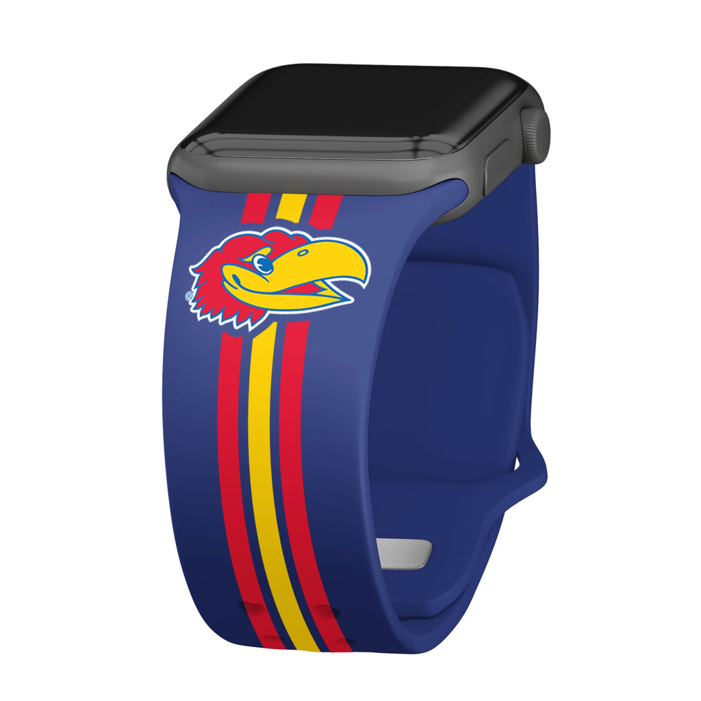 Kansas Jayhawks HD Apple Watch Band - PhishStones Products