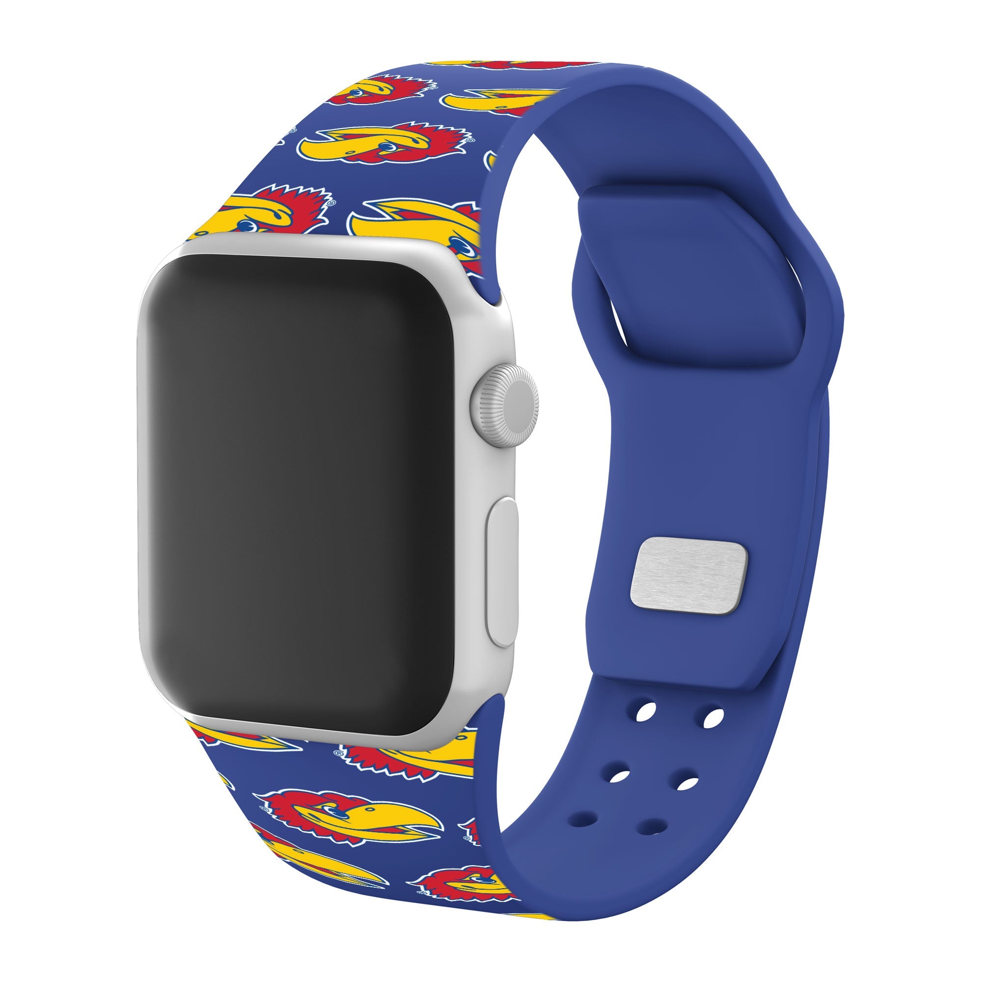 Kansas Jayhawks HD Apple Watch Band - PhishStones Products