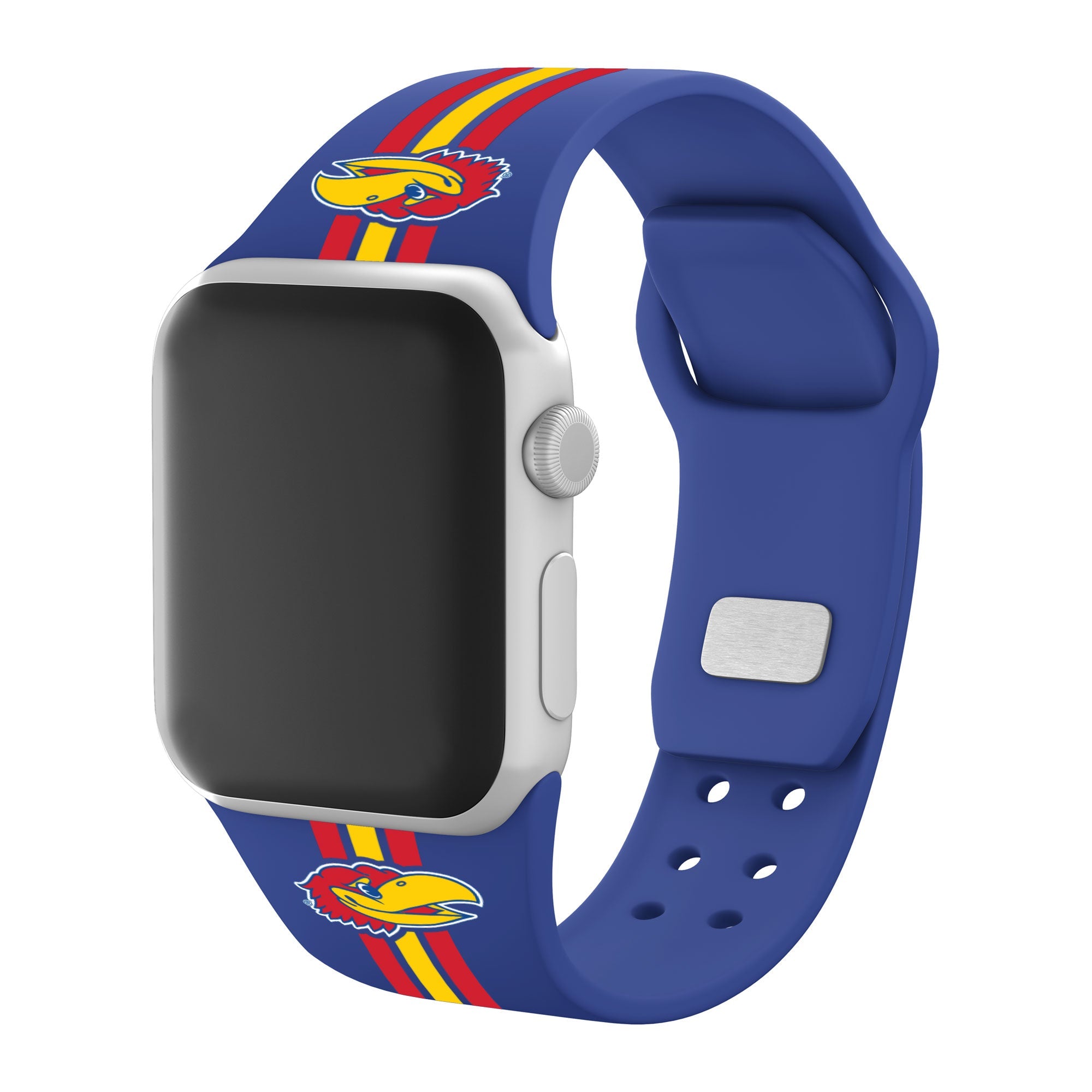 Kansas Jayhawks HD Apple Watch Band - PhishStones Products