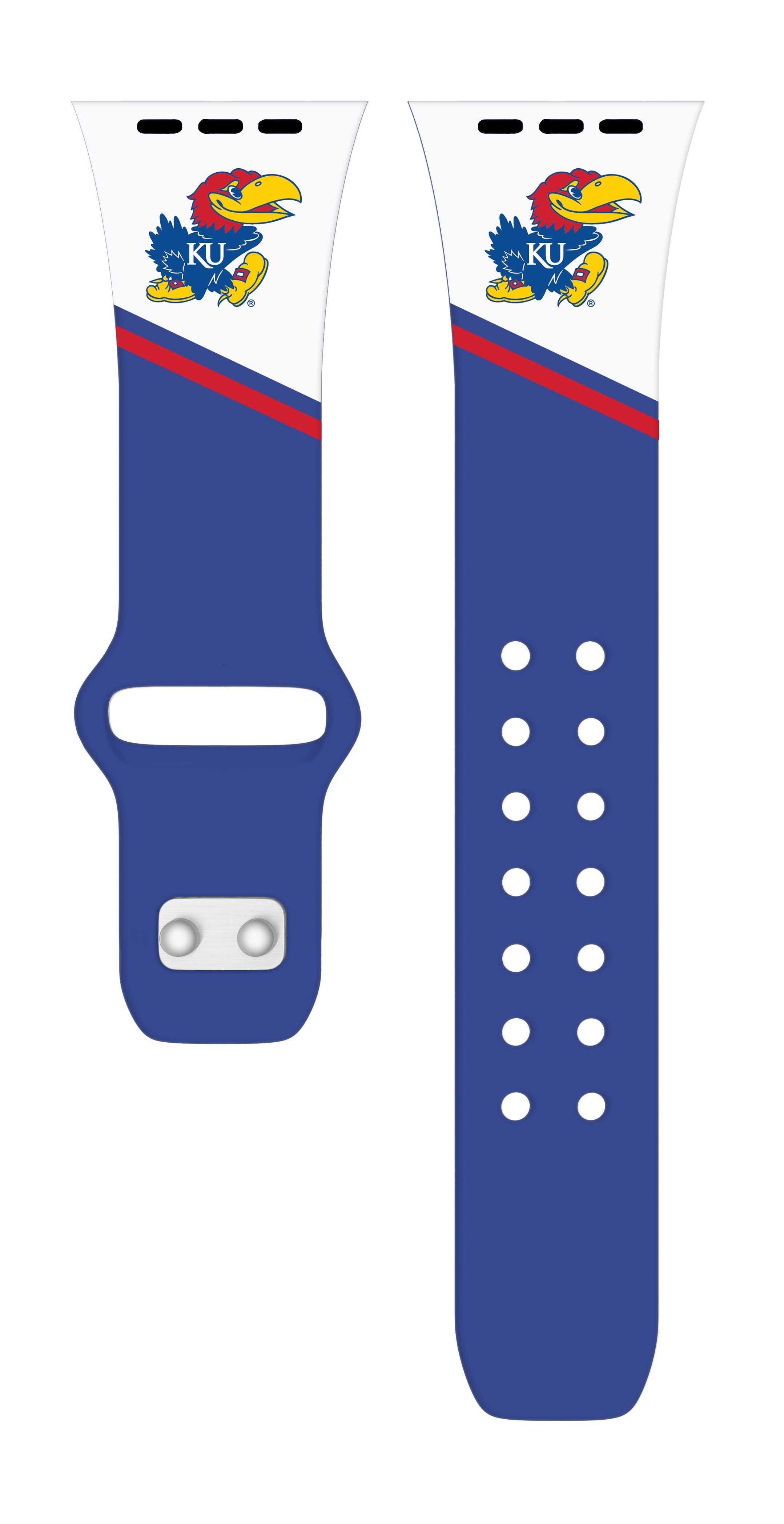 Kansas Jayhawks HD Apple Watch Band - PhishStones Products