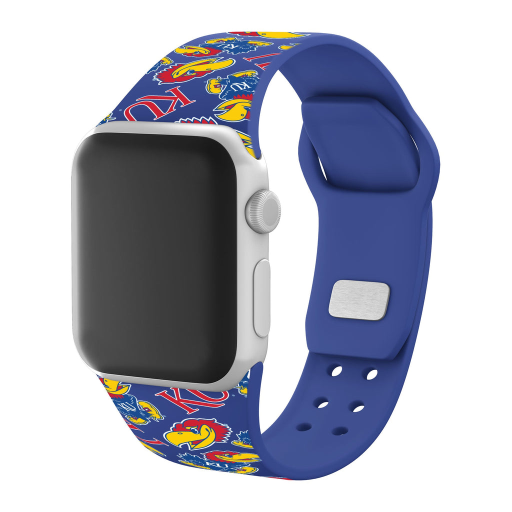 Kansas Jayhawks HD Apple Watch Band - PhishStones Products