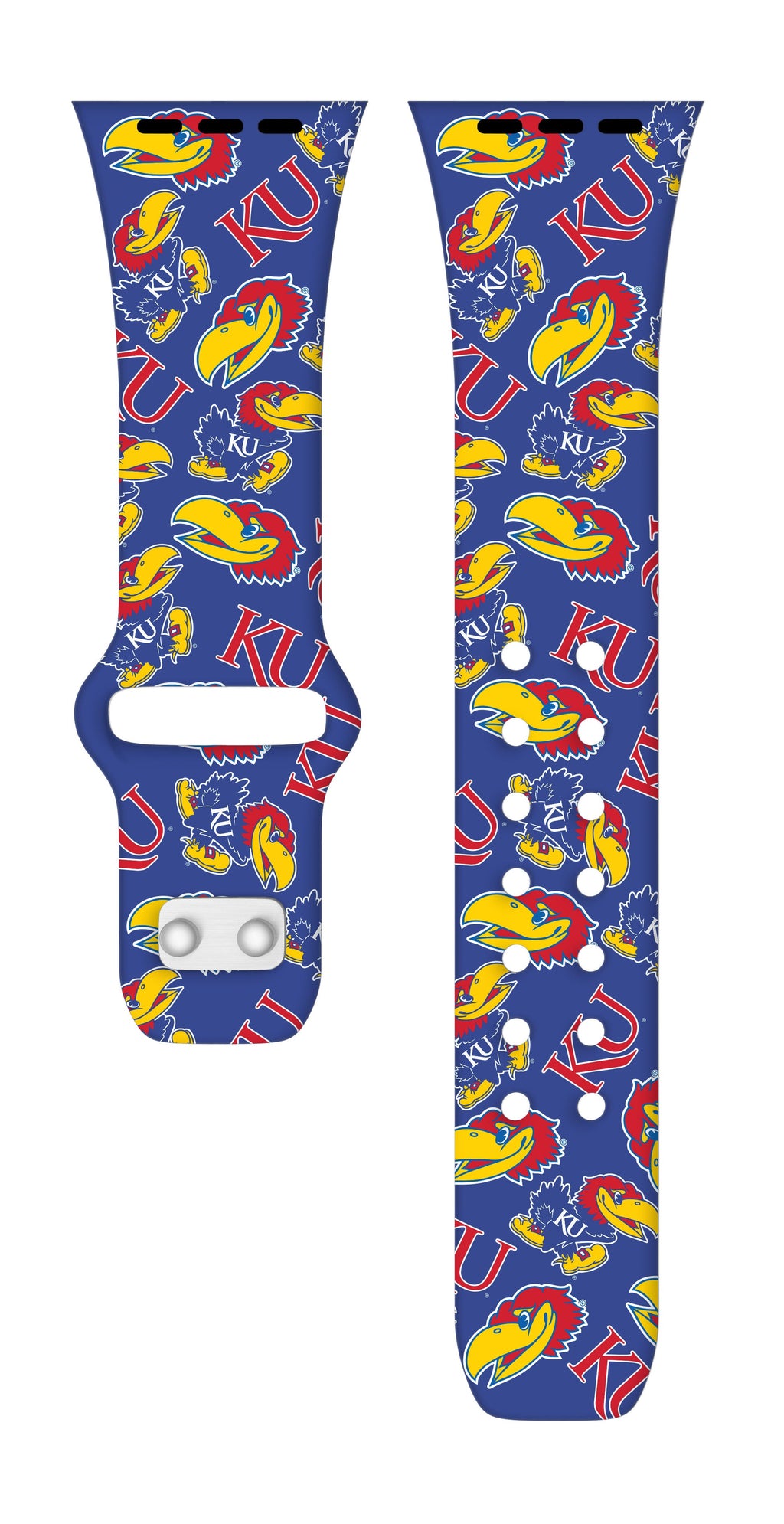Kansas Jayhawks HD Apple Watch Band - PhishStones Products