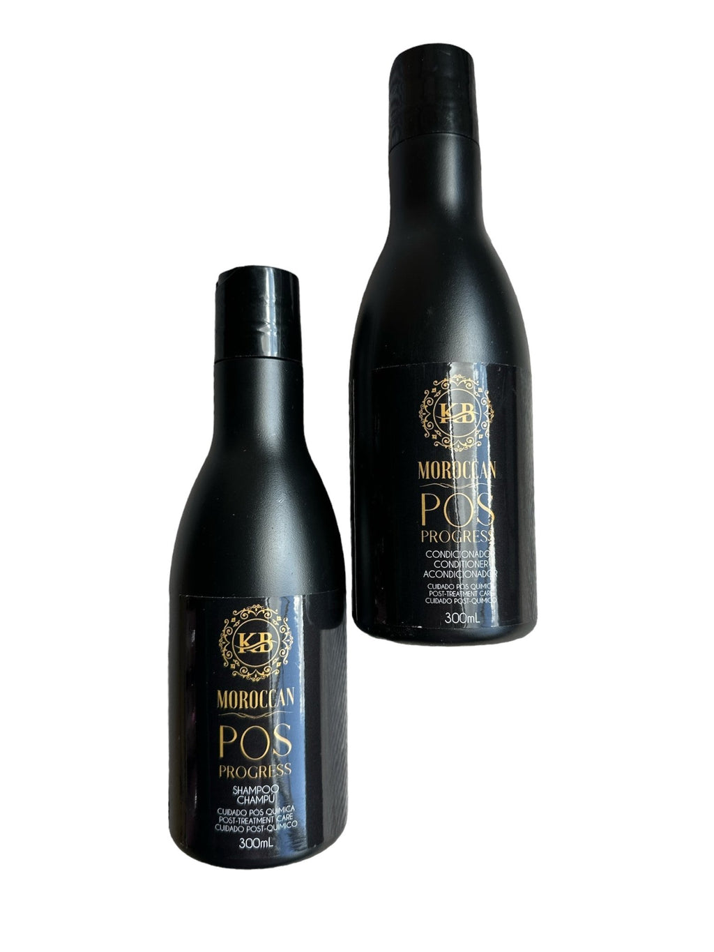 KB Moroccan Pos Progress Kit Nourishing Shampoo & Conditioner for Damaged Hair 300ml 10.1floz - PhishStones Products