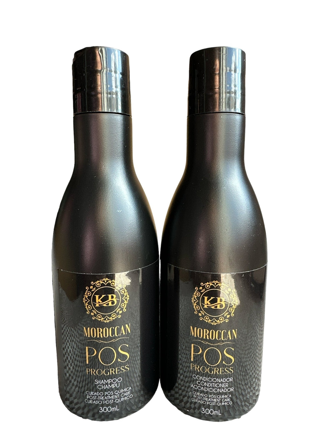 KB Moroccan Pos Progress Kit Nourishing Shampoo & Conditioner for Damaged Hair 300ml 10.1floz - PhishStones Products