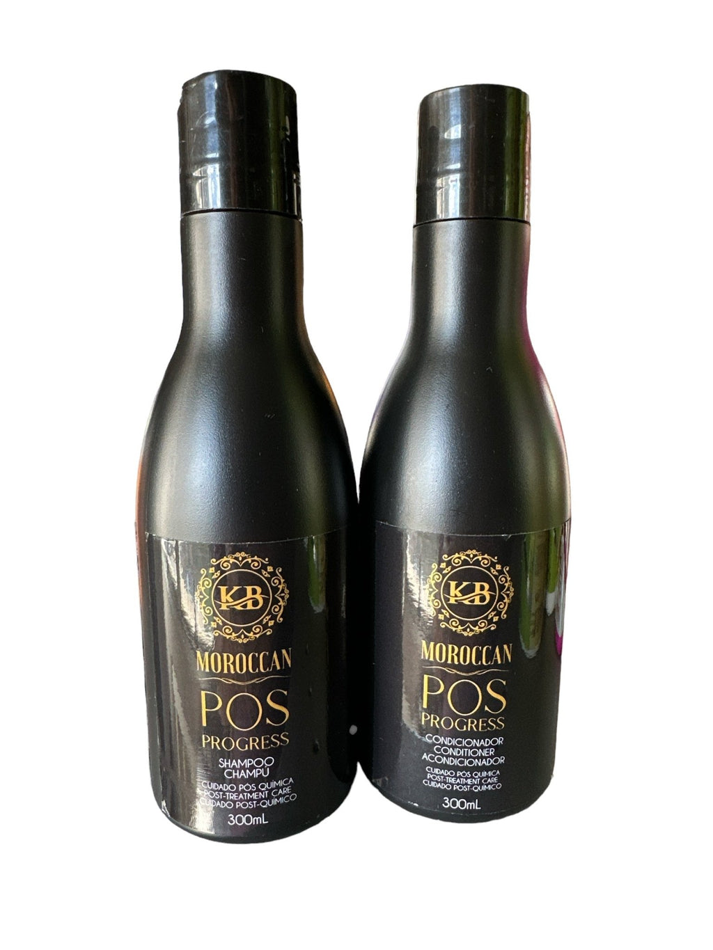 KB Moroccan Pos Progress Kit Nourishing Shampoo & Conditioner for Damaged Hair 300ml 10.1floz - PhishStones Products