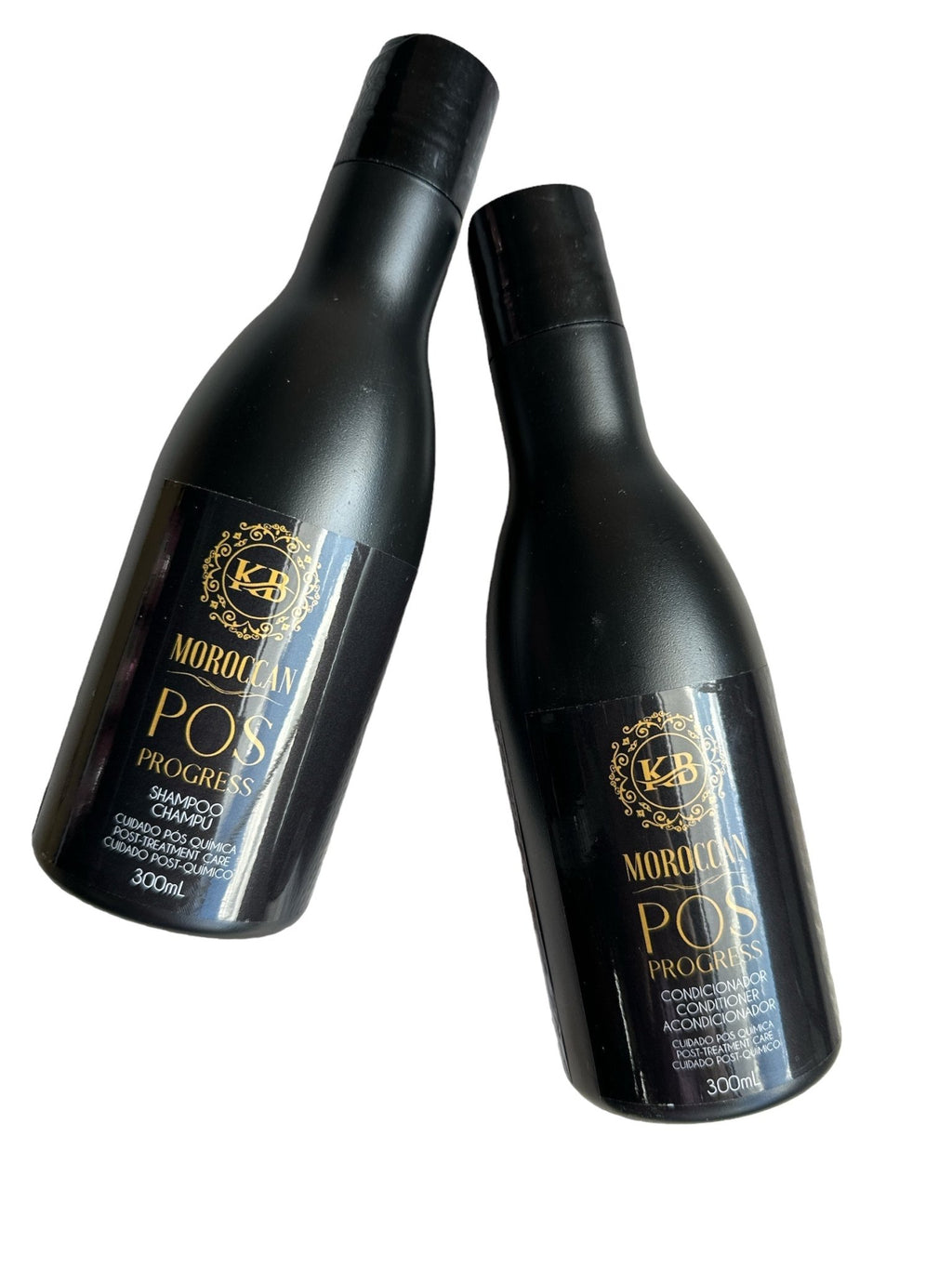 KB Moroccan Pos Progress Kit Nourishing Shampoo & Conditioner for Damaged Hair 300ml 10.1floz - PhishStones Products