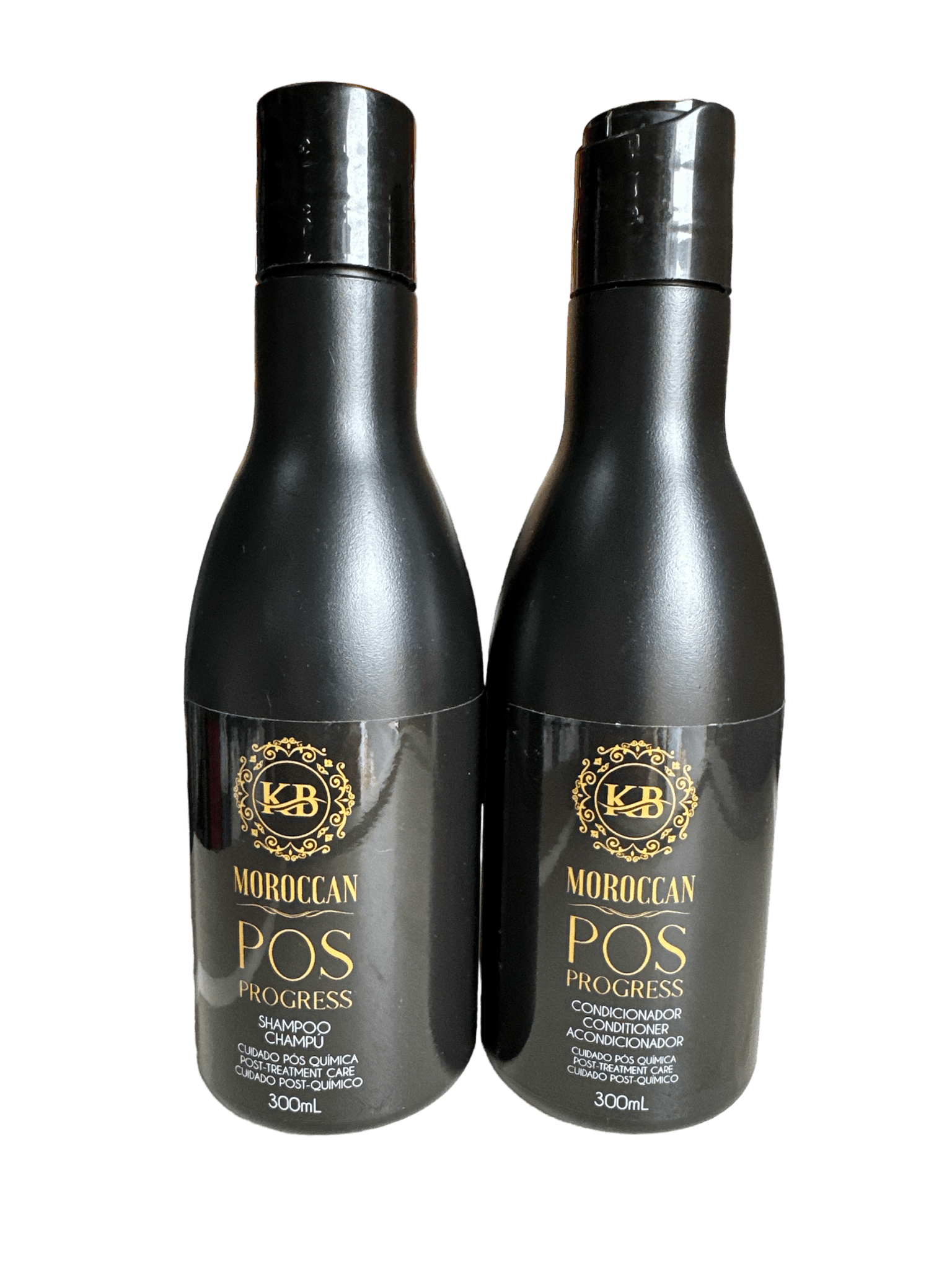 KB Moroccan Pos Progress Kit Nourishing Shampoo & Conditioner for Damaged Hair 300ml 10.1floz - PhishStones Products