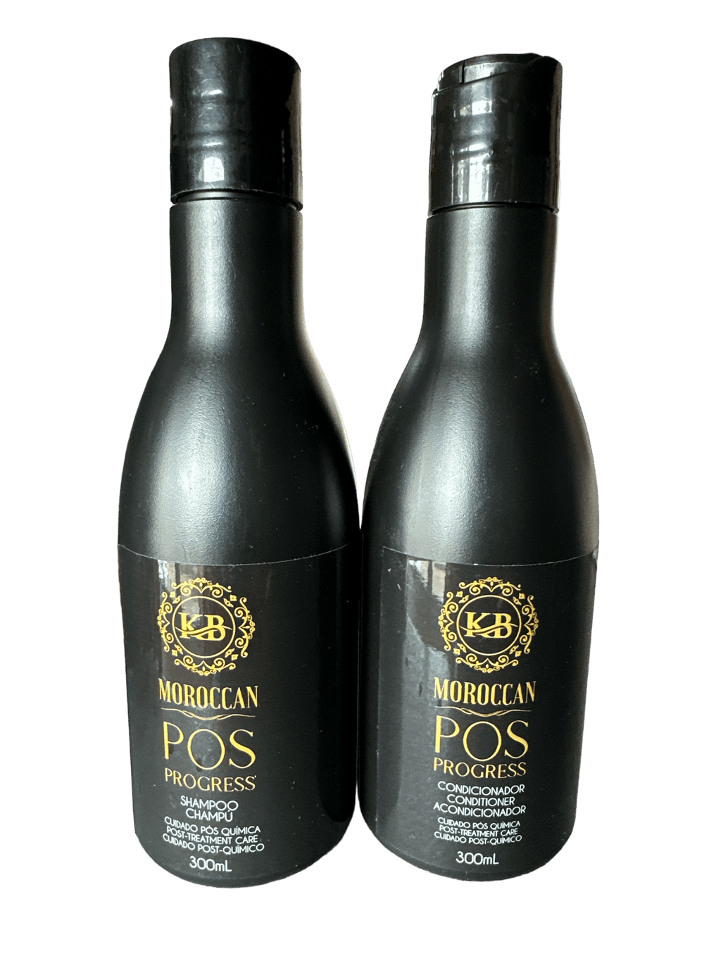 KB Moroccan Pos Progress Kit Nourishing Shampoo & Conditioner for Damaged Hair 300ml 10.1floz - PhishStones Products