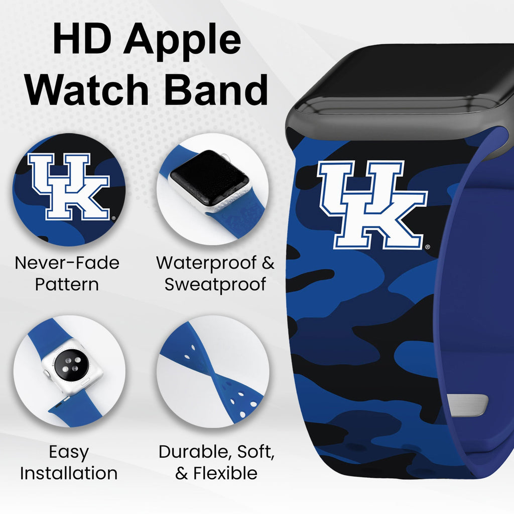 Kentucky Wildcats HD Apple Watch Band - PhishStones Products