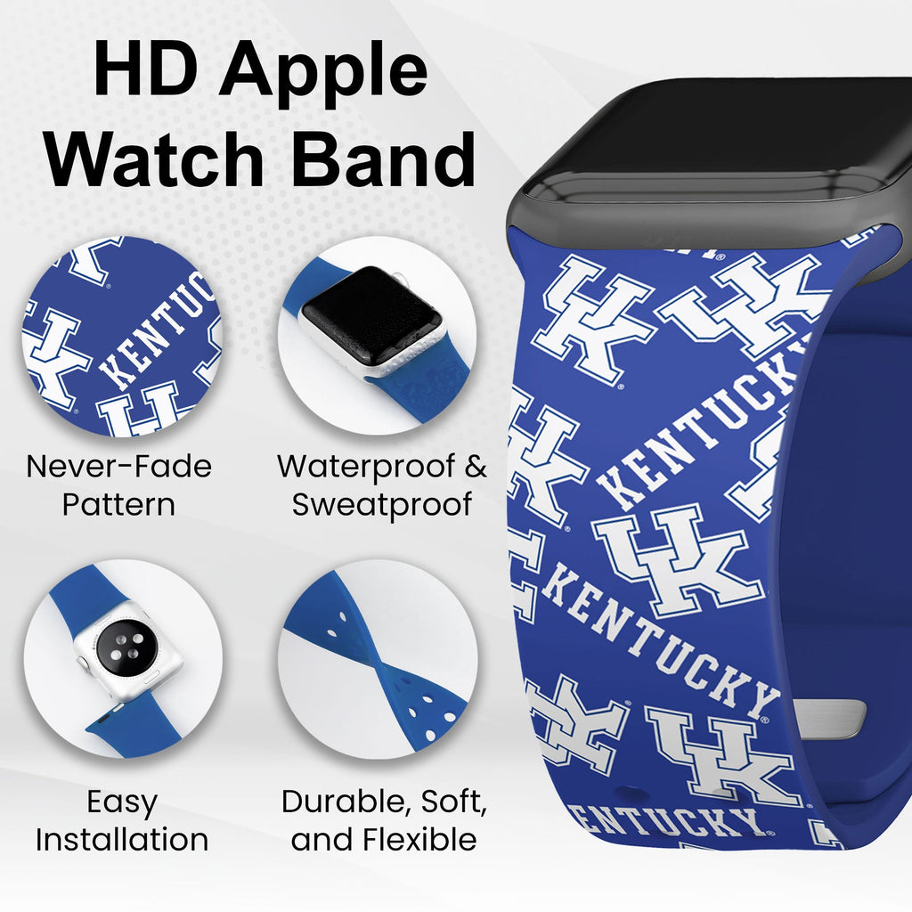 Kentucky Wildcats HD Apple Watch Band - PhishStones Products