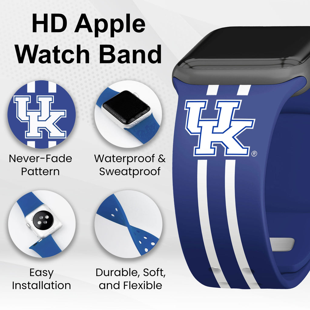 Kentucky Wildcats HD Apple Watch Band - PhishStones Products