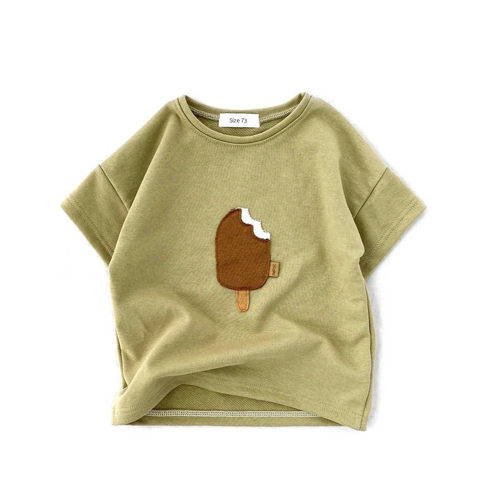 Kids Cotton Short Sleeve T-Shirt – Soft Casual Tee for Babies and Toddlers, Unisex Summer Wear - PhishStones Products