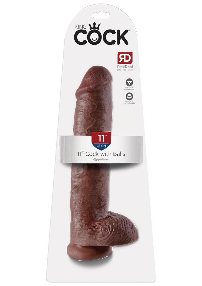 King Cock Dildo with Balls