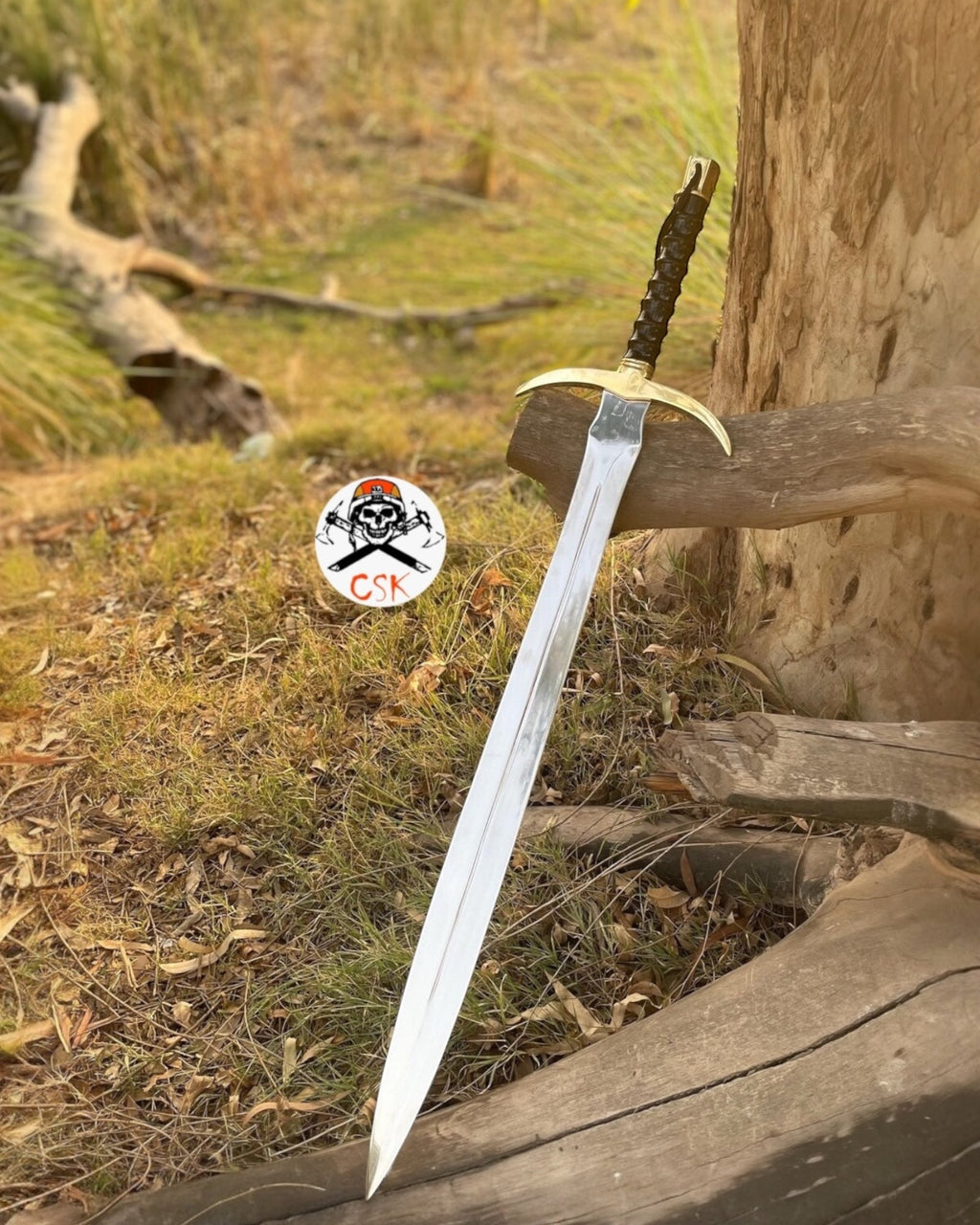 Kingsguard Medieval Crusader Sword – High Polish Steel Blade - PhishStones Products