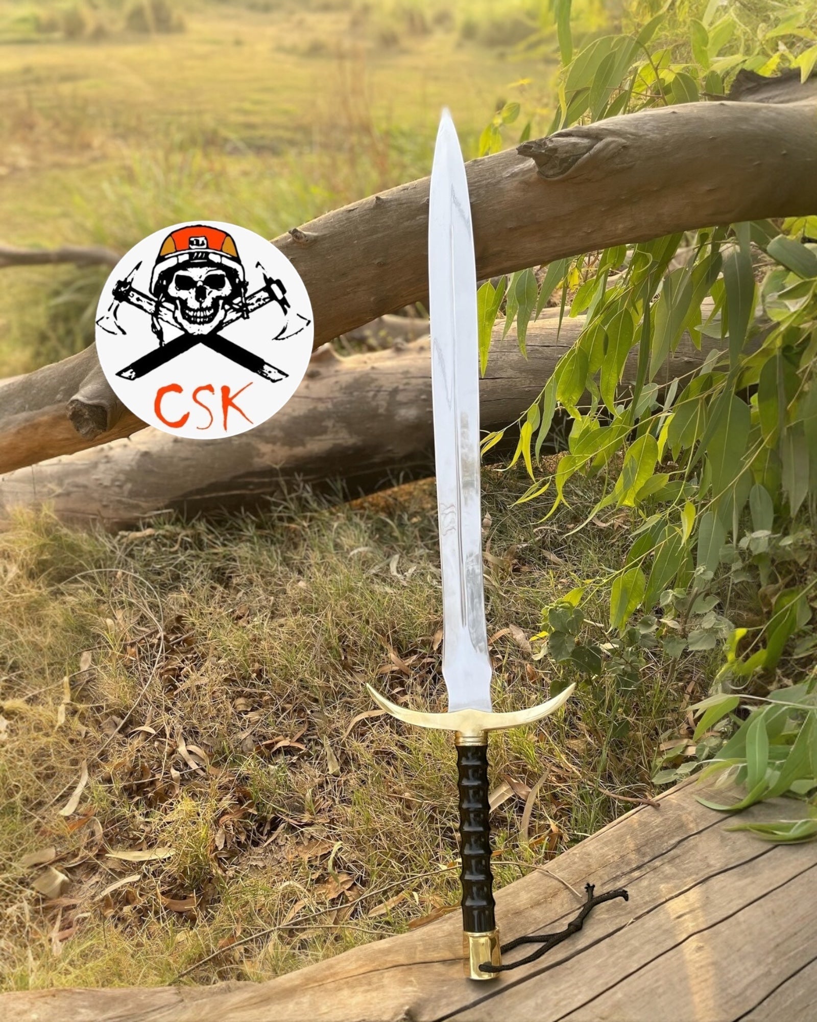 Kingsguard Medieval Crusader Sword – High Polish Steel Blade - PhishStones Products