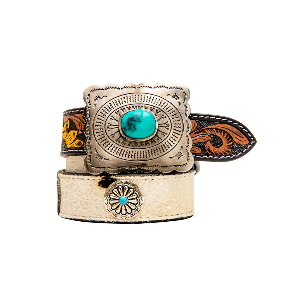 Klepto Hand - Tooled Concho Women's Belt - PhishStones Products