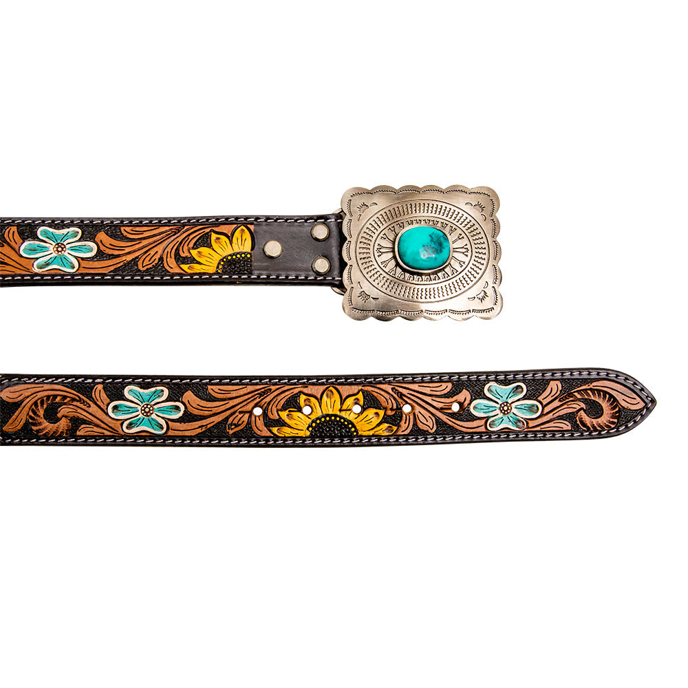 Klepto Hand - Tooled Concho Women's Belt - PhishStones Products