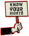 Know Your Rights (Die Cut Sticker)