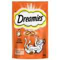 Dreamies Healthy Cat Treats - Low Calorie, Natural, Crunchy Outside Soft Inside - 60g