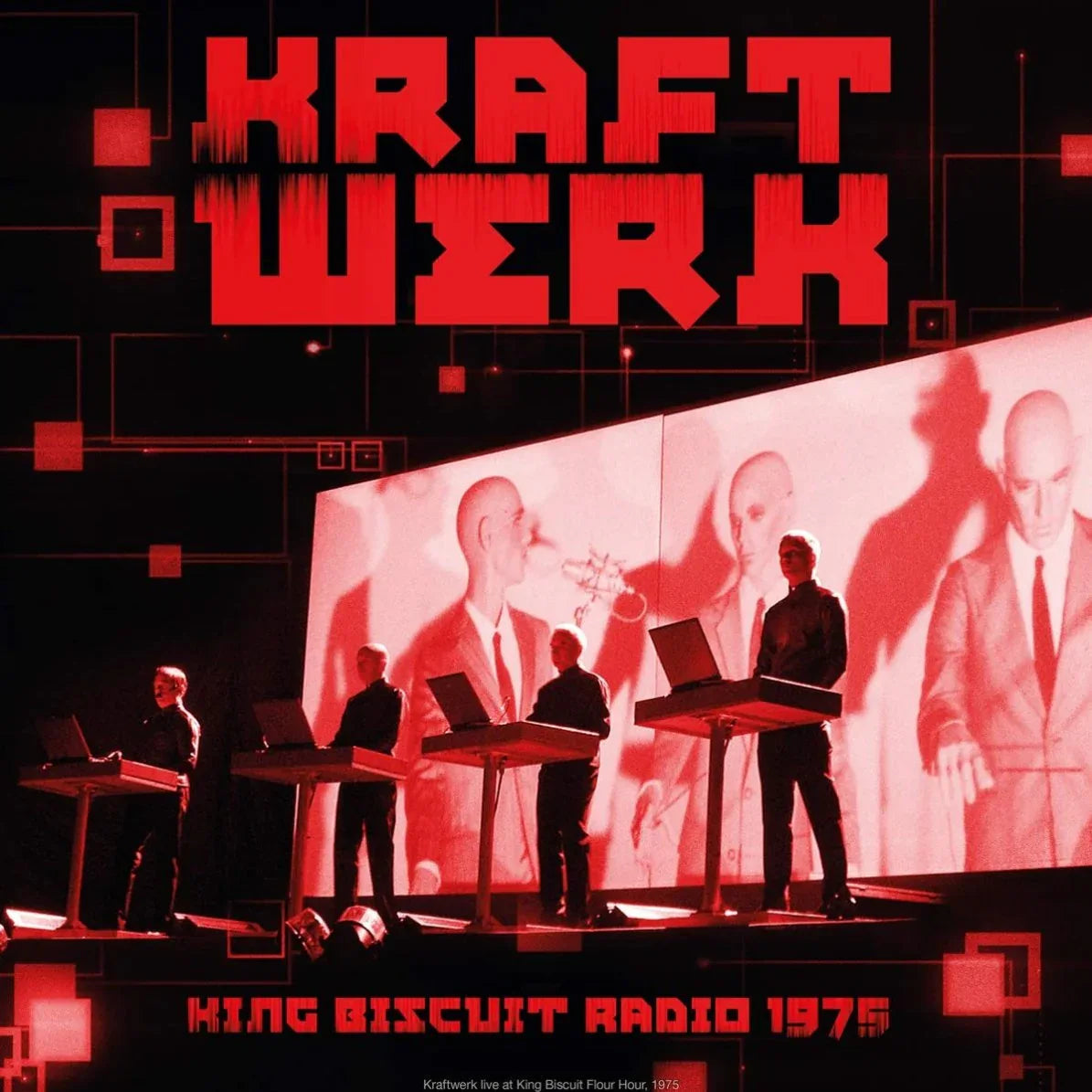 Kraftwerk - King Biscuit Radio 1975 (Broadcast Import) (LP) - PhishStones Products