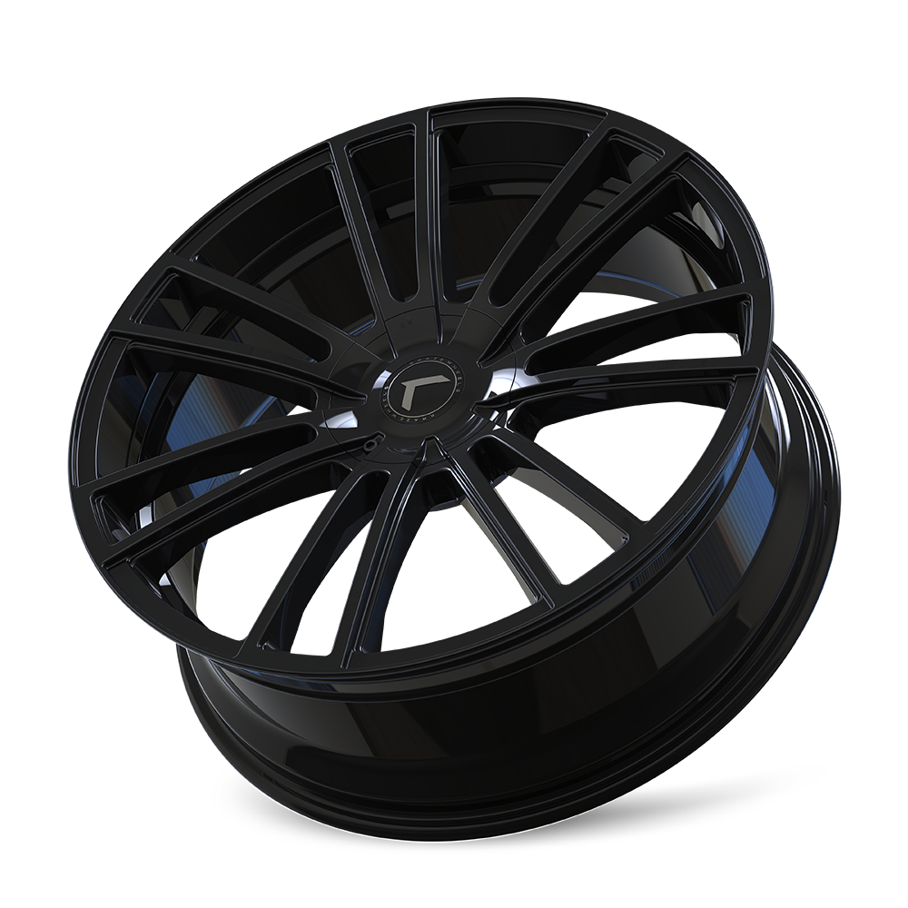 KRAZE SPECTRA 183 GLOSS BLACK 20X8.5 5 - 110/5 - 127 38MM 72.62MM KR183 - 2860GB38 - PhishStones Products