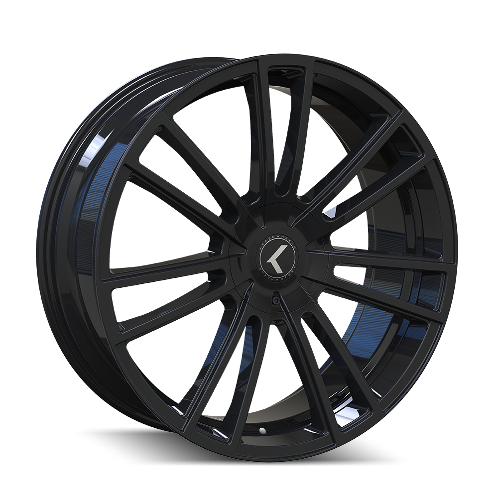 KRAZE SPECTRA 183 GLOSS BLACK 20X8.5 5 - 110/5 - 127 38MM 72.62MM KR183 - 2860GB38 - PhishStones Products