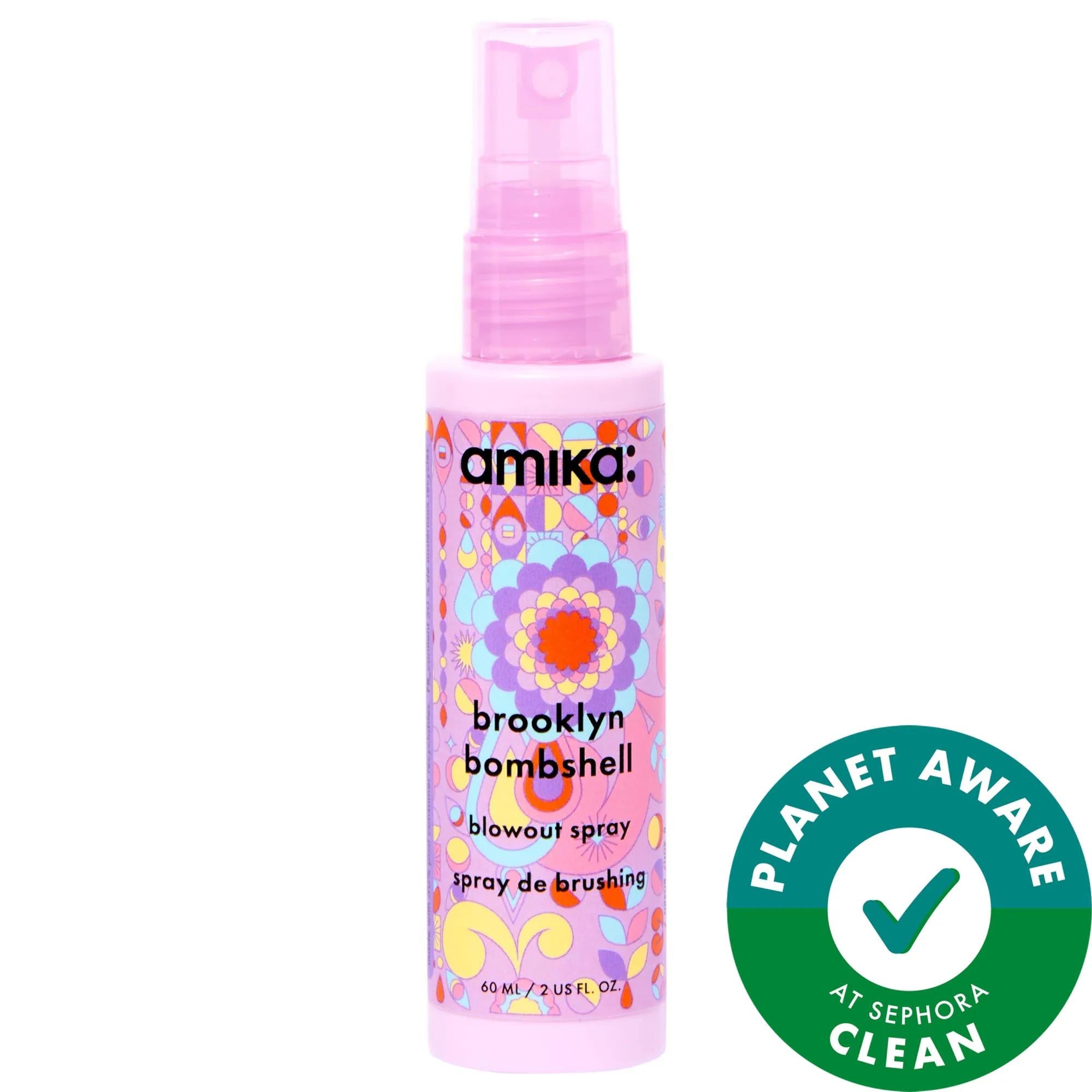 Brooklyn Bombshell Blowout Spray - Vegan Hair Volumizer & Heat Protection Spray for Shine and Body