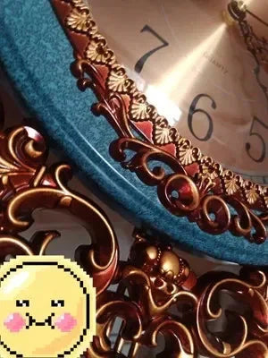Large Luxury Gold Wall Clock Living Room Silent Creative Swing Wall watches Bedroom Quartz Clocks Wall Home Decor - PhishStones Products