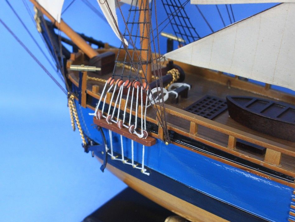 Wooden HMS Bounty Tall Model Ship 34""