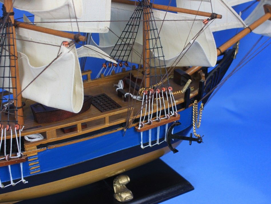 Wooden HMS Bounty Tall Model Ship 34""