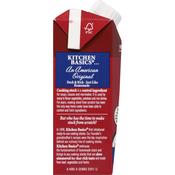 Kitchen Basics Beef Stock, 8.25 oz., Pack of 12