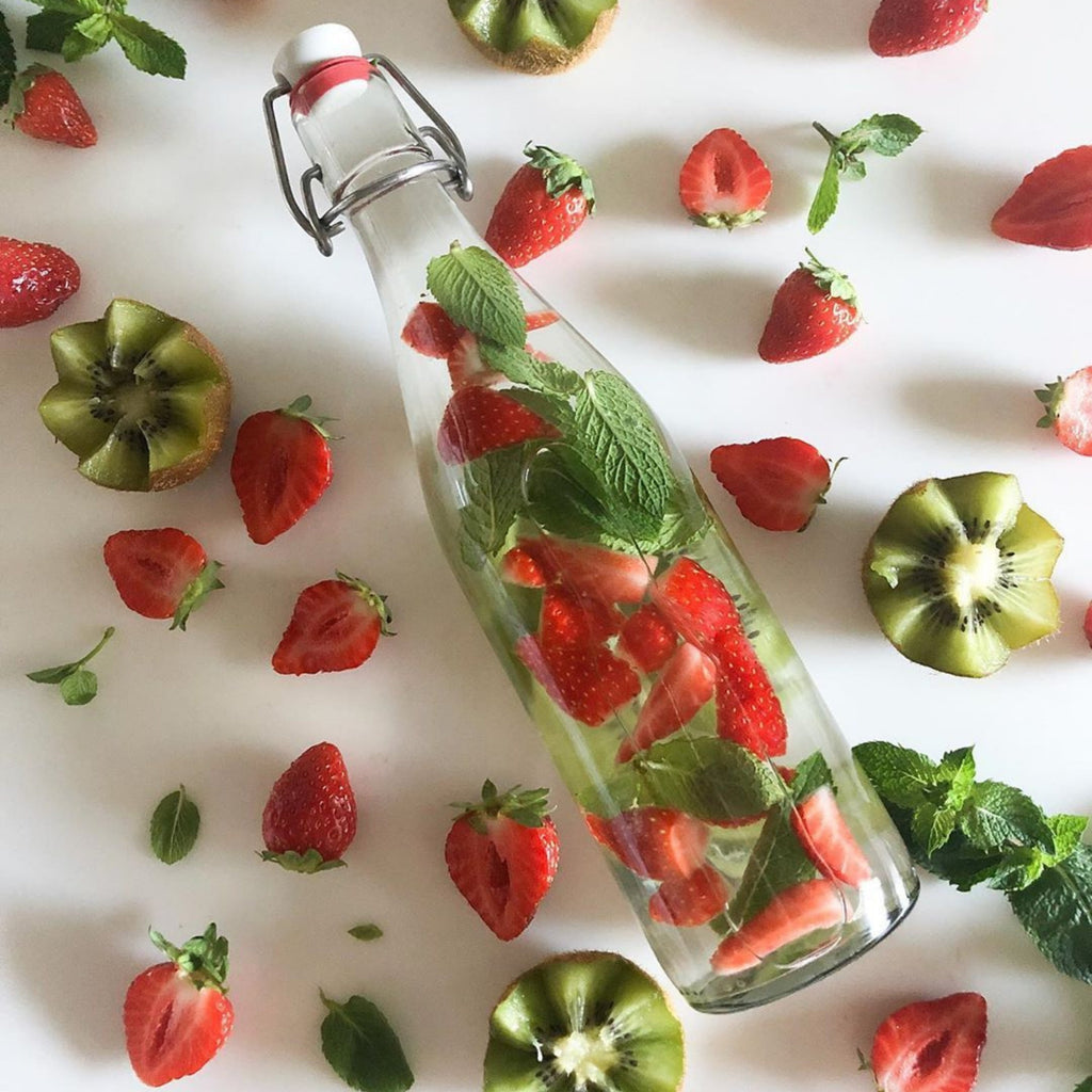 Le Parfait Bottles, French Glass Swing-Top and Milk Bottles with Reusable Caps