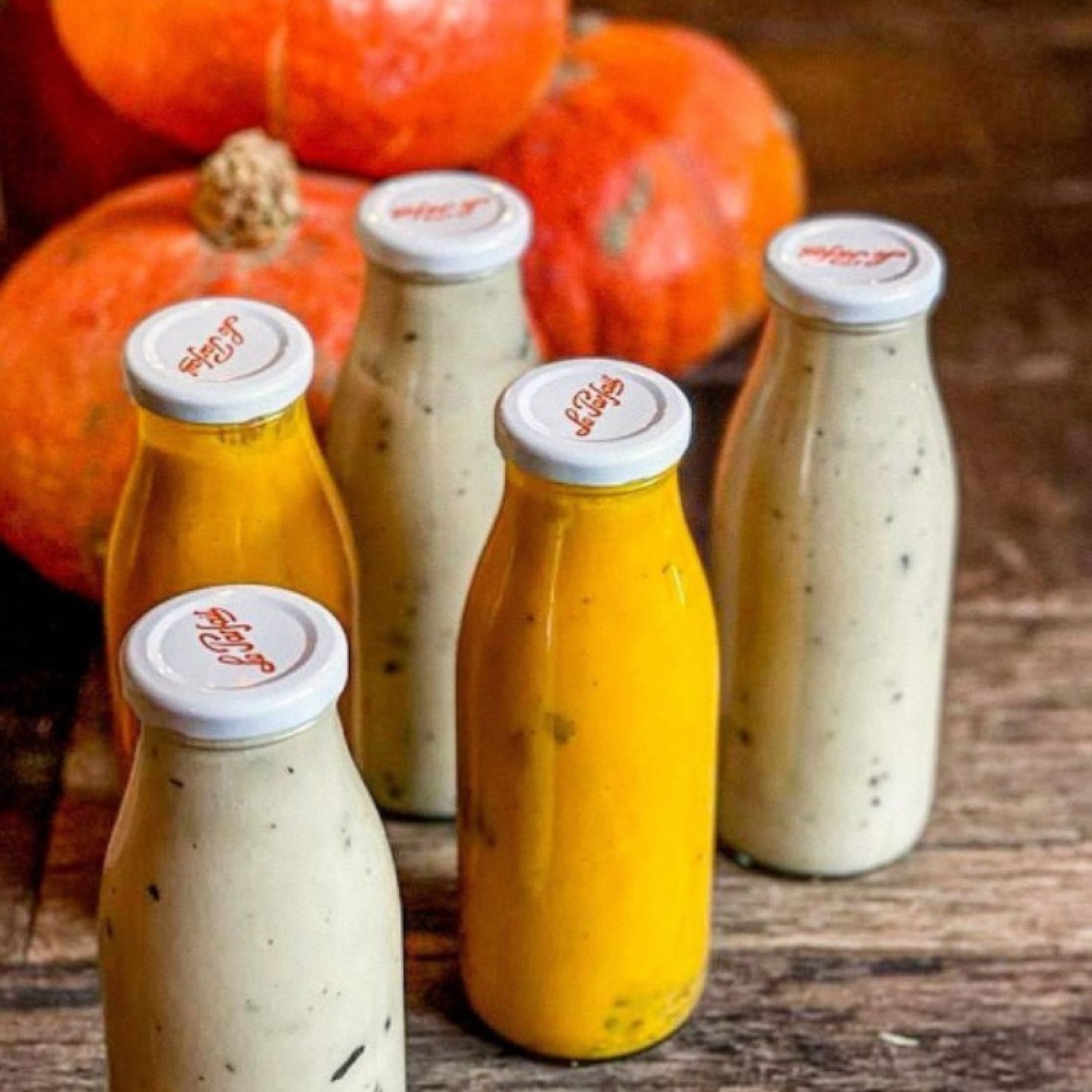 Le Parfait Bottles, French Glass Swing-Top and Milk Bottles with Reusable Caps