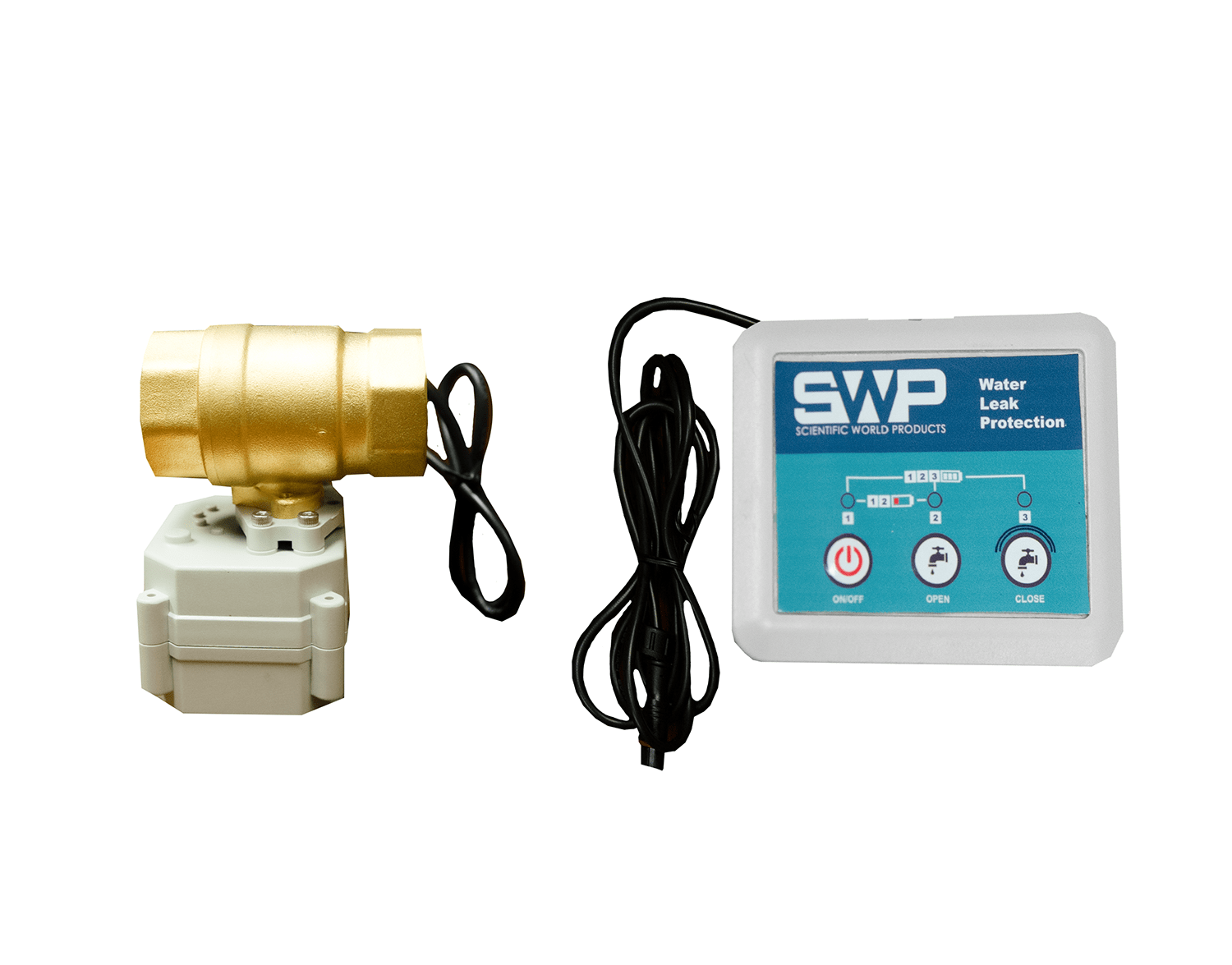 Leak Detector Smart Valve (For ALL Whole House Water Filters) 1"