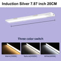 LED Motion Sensor Cabinet Light 15.7 in (40 cm) Dimmable Rechargeable Wireless Night Lamp for Kitchen Closet Wardrobe Living Room 3 Color Temperatures - PhishStones Products