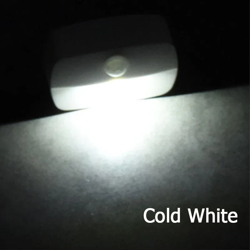 LED Motion Sensor Night Light EU Plug 220V – Plug - In Wall Lamp for Hallway, Stair, Kitchen & Bedroom - PhishStones Products