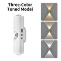 LED Motion Sensor RGB Night Light Rechargeable USB - C Magnetic Wall Lamp Color - Changing Sunset Mood Light for Bedroom & Living Room - PhishStones Products